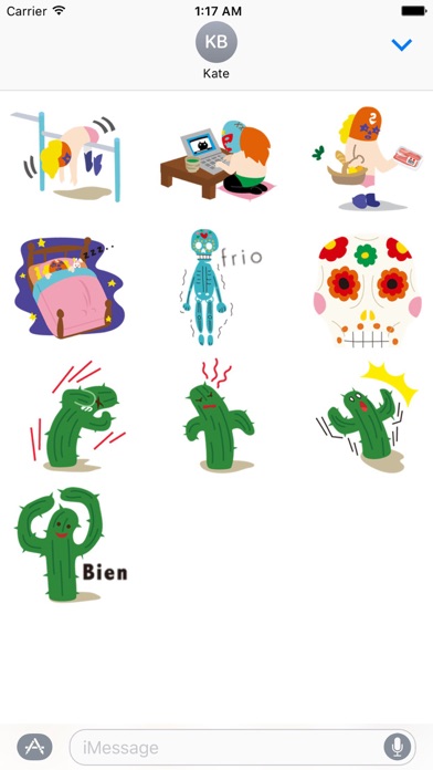 Cheerful Mexican Sticker screenshot 3