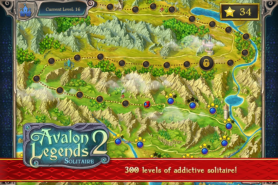 Avalon Legends Solitaire 2 screenshot 4