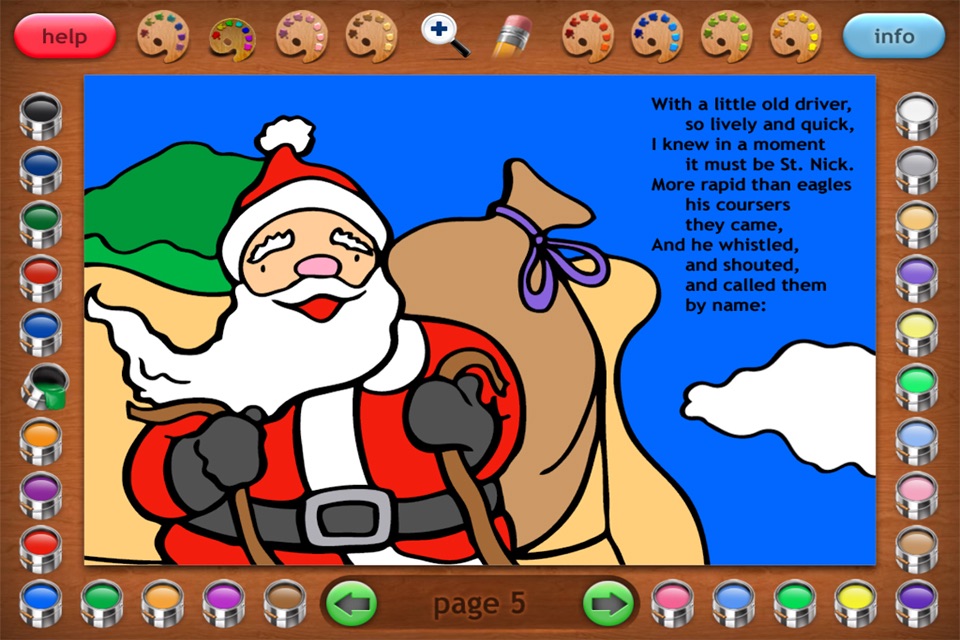 Before Christmas Coloring Book screenshot 2