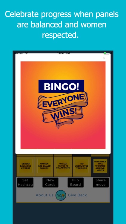 Gender Balance Bingo screenshot-3