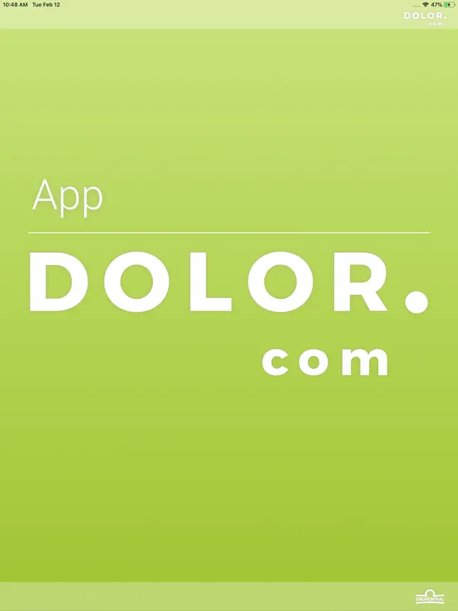 Captura de Pantalla 1 App Dolor.com iphone