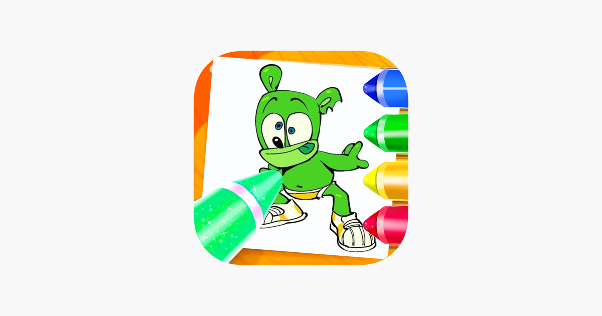‎Gummy Bear Coloring Book on the App Store