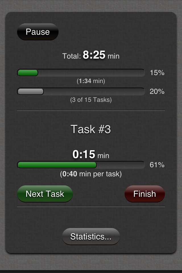 Multi Task Timer screenshot 2