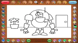 Game screenshot Coloring Robots hack