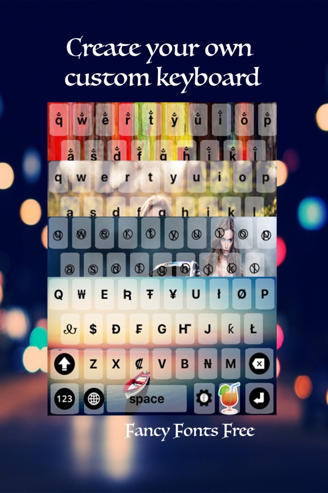 fancy fonts keyboard screenshot 3