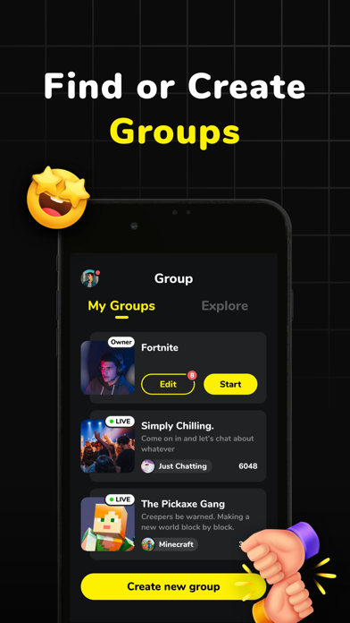 CastChat - Voice Chat & Match screenshot 4