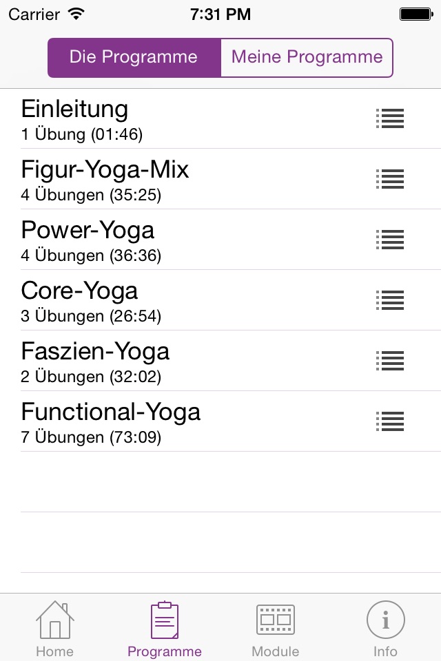 Brigitte Fitness YOGA screenshot 3