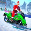 Santa Pro Atv Snow Bike Racing