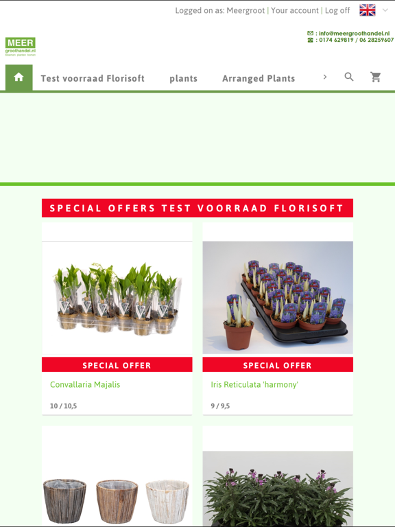 Screenshot #4 pour MEERgroothandel