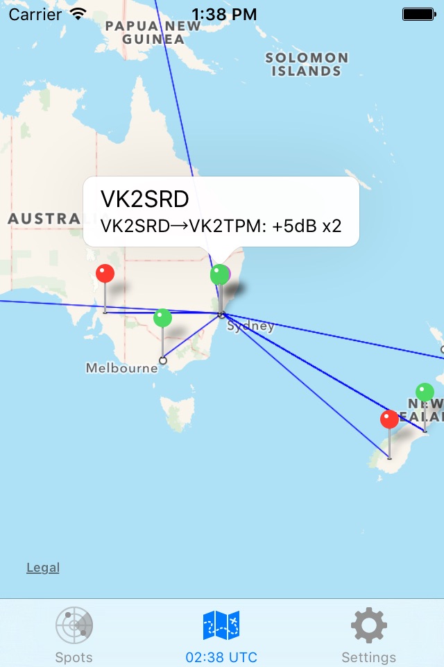 WSPR watch screenshot 2