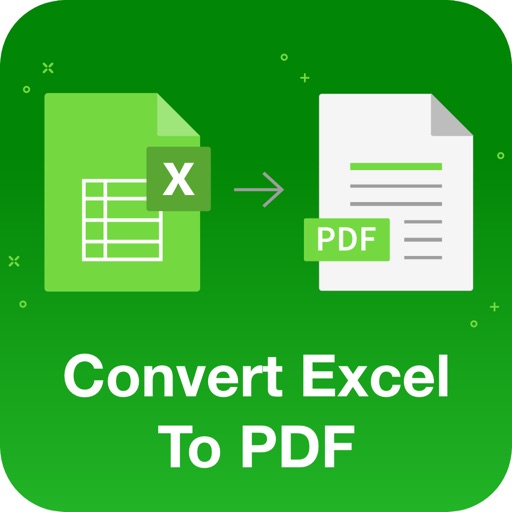 Convert Excel File To PDF Icon