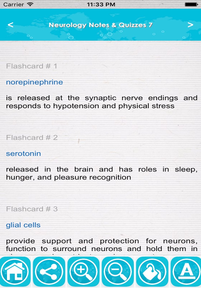 Neurology Review :Quiz & Notes screenshot 2
