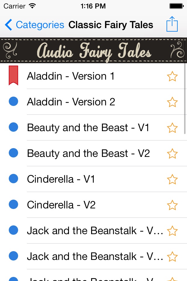 Audio Fairy Tales screenshot 3
