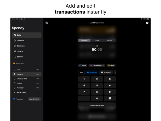 Spendy - Spendings reimagined screenshot 3