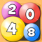 App Icon for 2048 Balls 3D App in United States IOS App Store