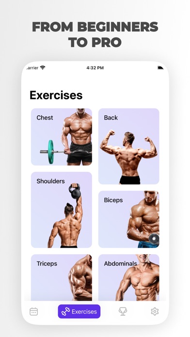 Fitness: Workout for Gym|Home screenshot 3