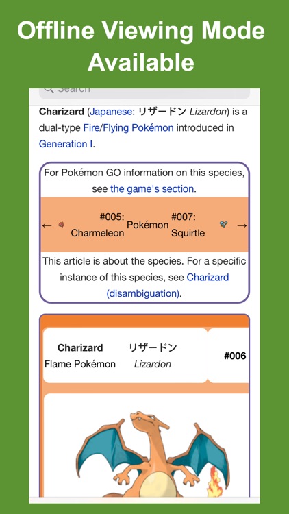 Pokédex, Wikia Pokemon Go