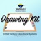 Drawing Kit offers a variety of tools for kids to express themselves creatively