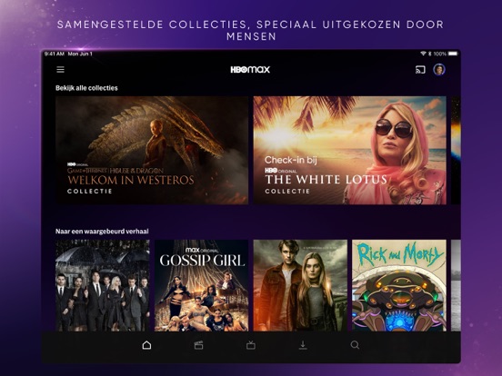 HBO Max: Kijk TV en films iPad app afbeelding 4