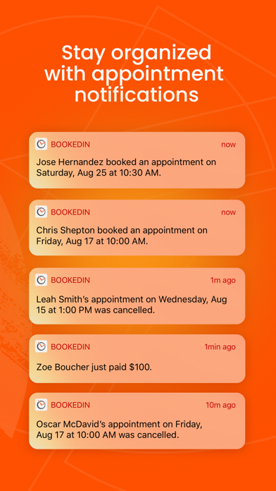 Bookedin Appointment Scheduler