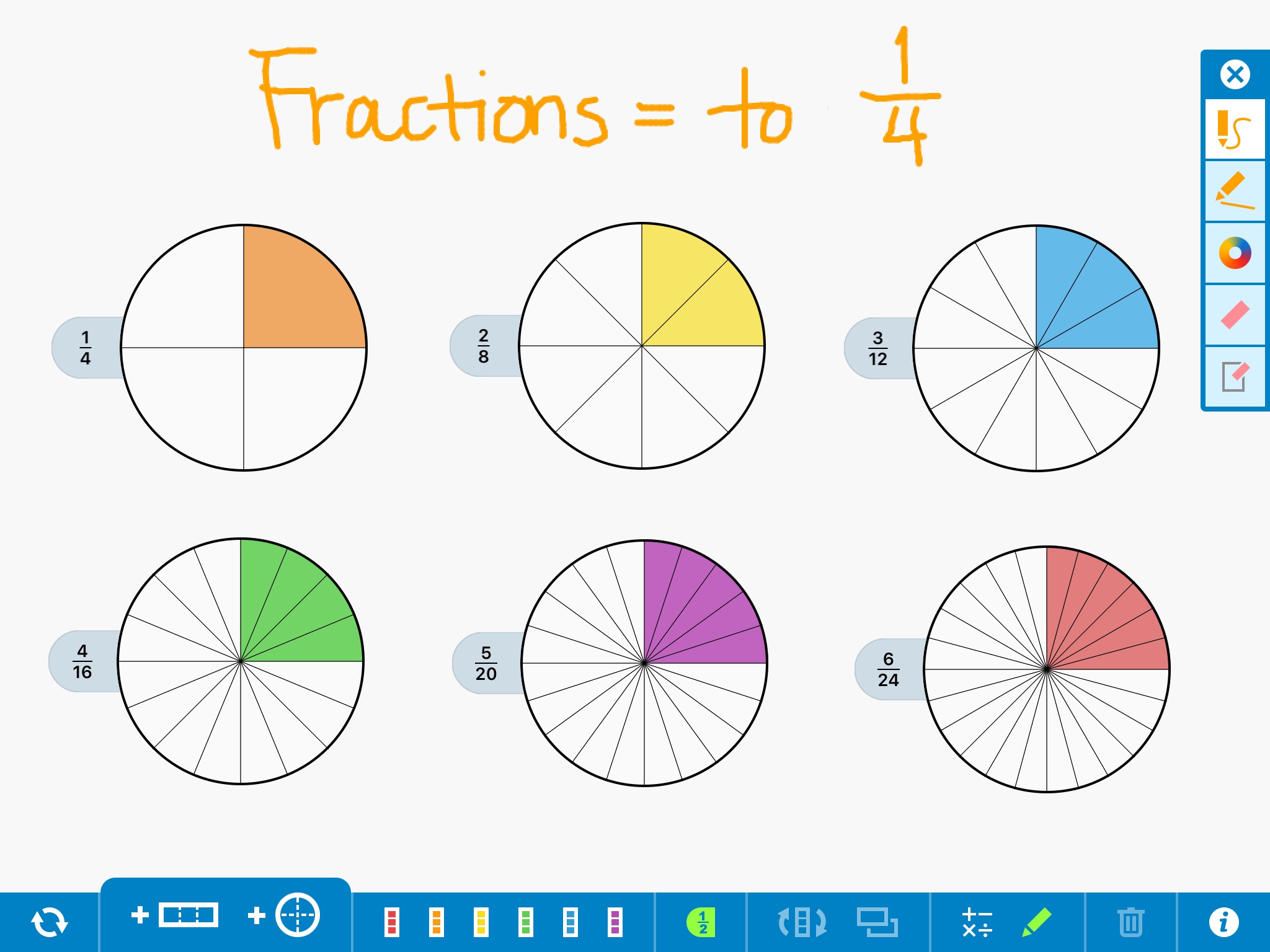 Fractions, by MLC screenshot 3