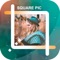 Square Pic - No Crop Editor is the simplest no-crop photo editor for Social Media