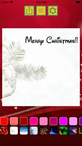 Game screenshot Christmas invitation cards apk