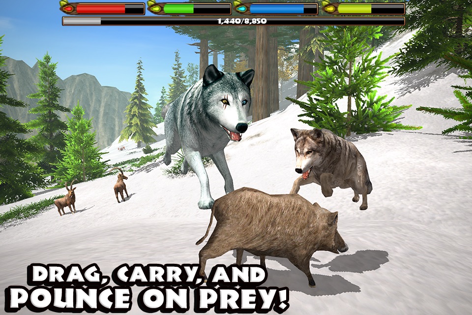 Ultimate Wolf Simulator screenshot 3