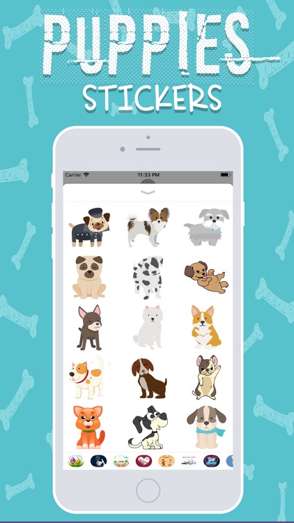 Cute Puppies Stickers!