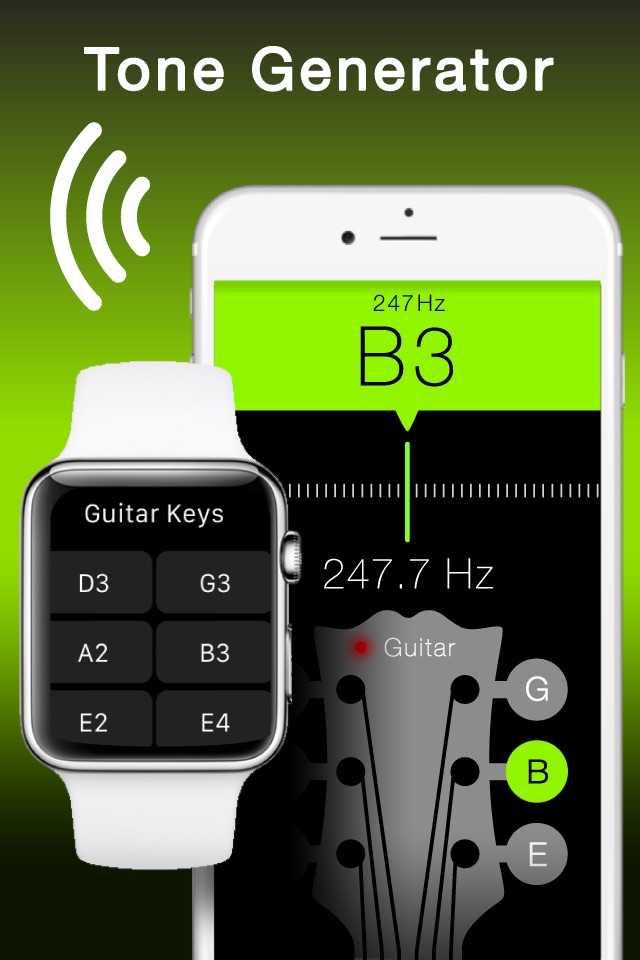 Guitar Tuner & Tone Generator screenshot 2