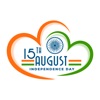 Independence Day Sticker 15Aug