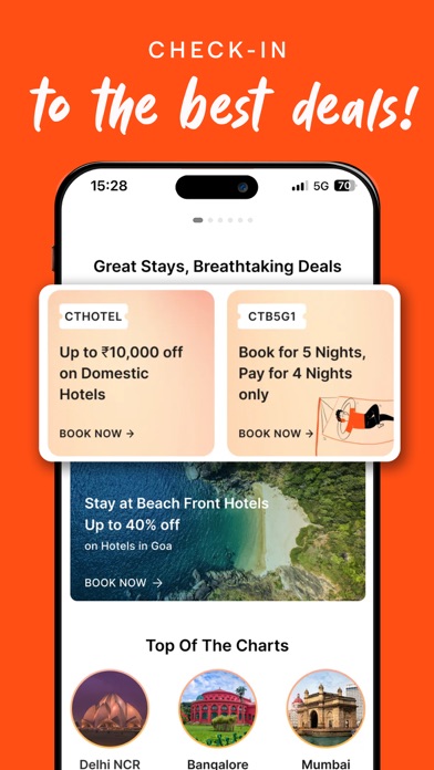 Cleartrip Flights, Hotels, Bus screenshot 3