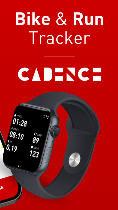 Bike & Run Tracker - Cadence screenshot 2