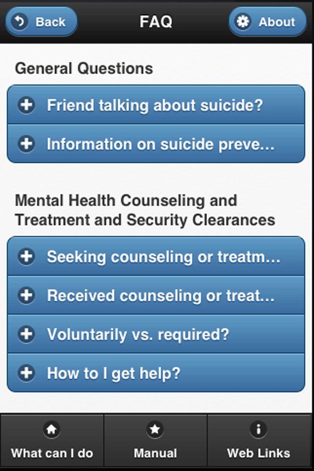 WeCare, Fort Sill screenshot 2