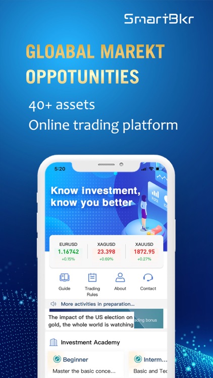 SmartBKR: Trade Global Markets