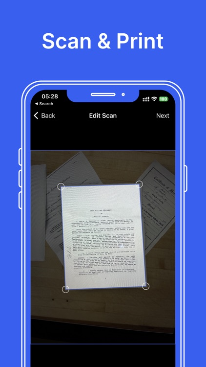 Printer Connect: Scan & Send