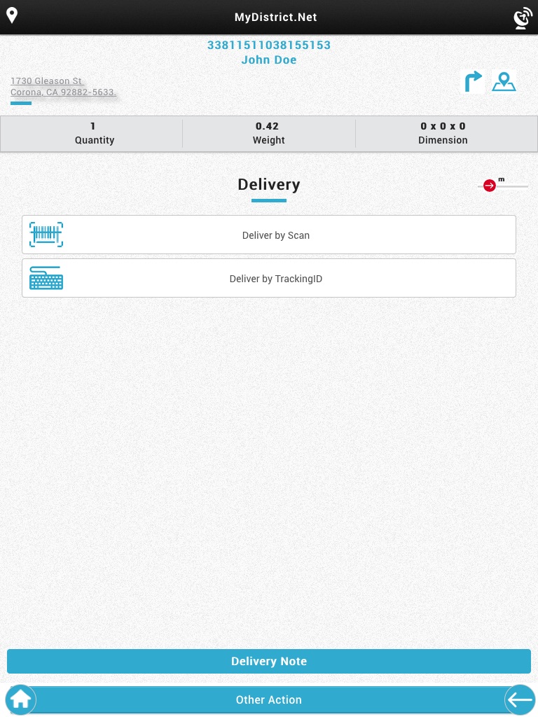 MyDistrict.Net Delivery App screenshot 2