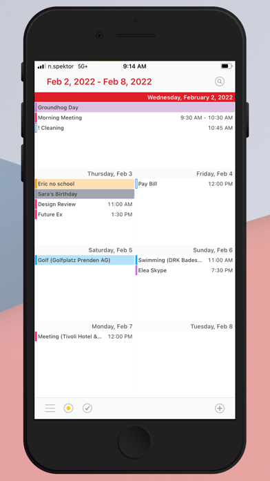 Calendar 366: Events & Tasks