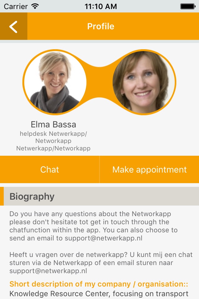 Networkapp screenshot 3