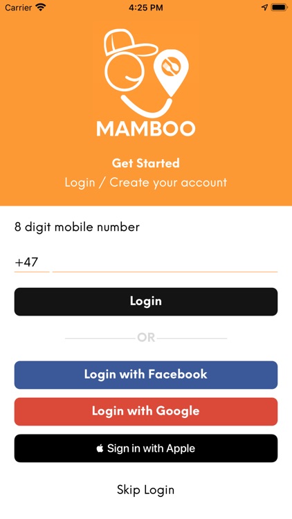 Mamboo: Food delivery