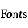 Fonts for iPhone & Keyboards
