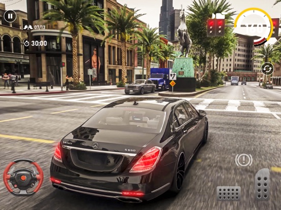 City Car Driving School games screenshot 2