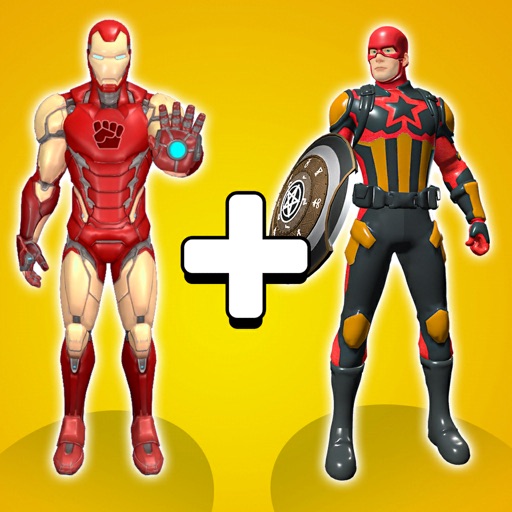 Superhero Merge Master Battle iOS App