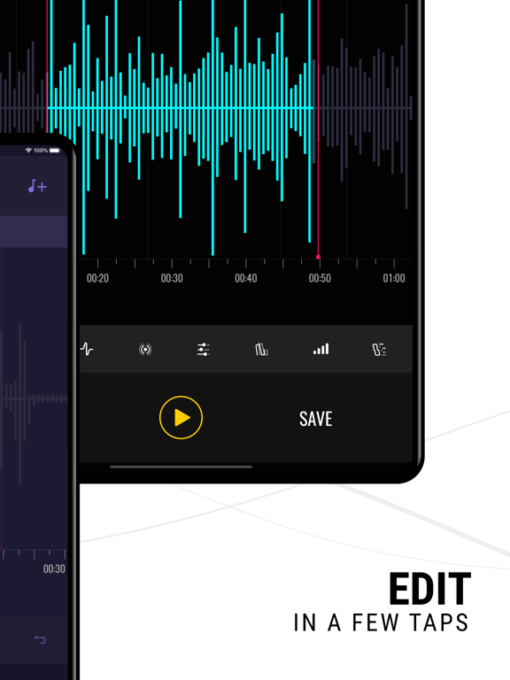 Edity-Audio & Music Editor Lab screenshot 2