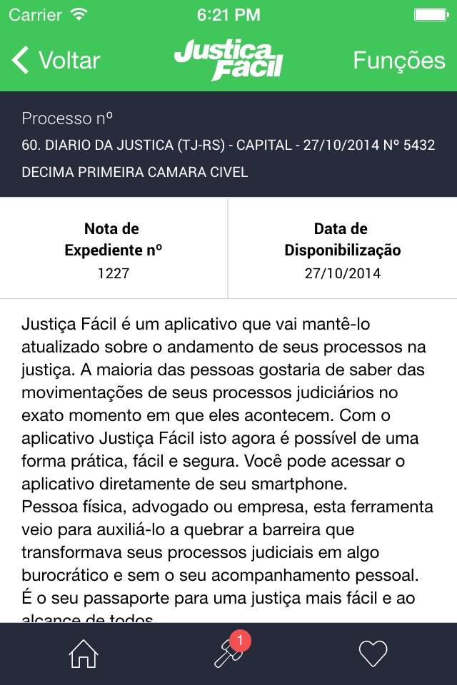 Justiça Fácil screenshot 4