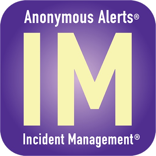 Anonymous Alerts Incident Mgmt iOS App