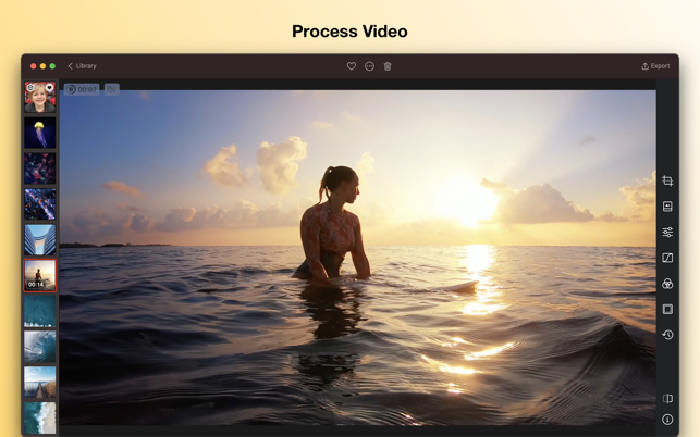 ‎Darkroom: Photo & Video Editor Screenshot