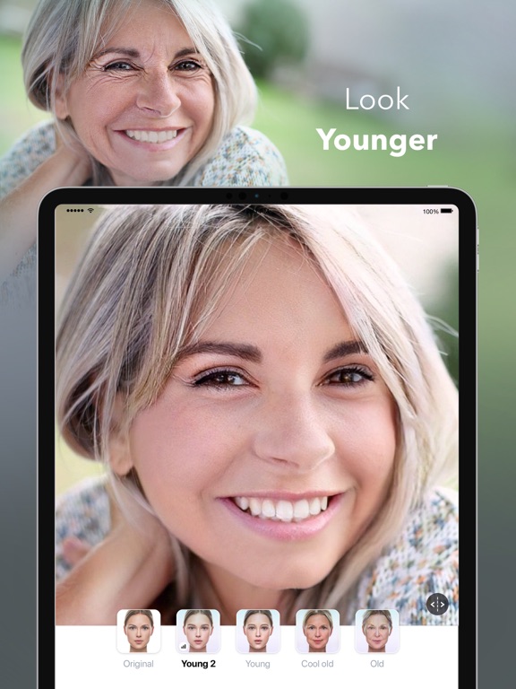 FaceApp - YZ Selfie Editörü ipad ekran görüntüleri