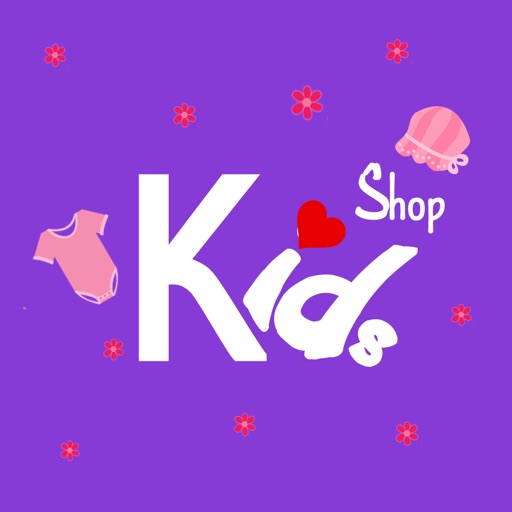 Fashion kids clothing online Icon