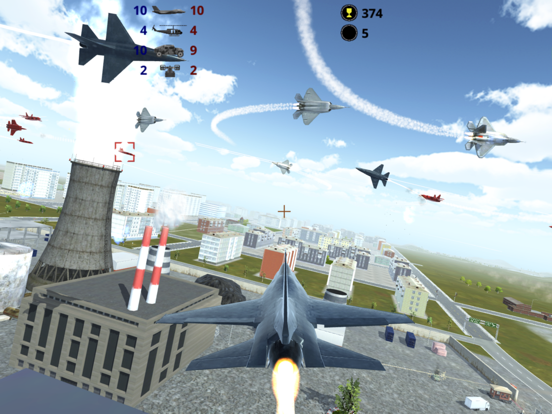 Fighter 3D - Air combat game screenshot 4